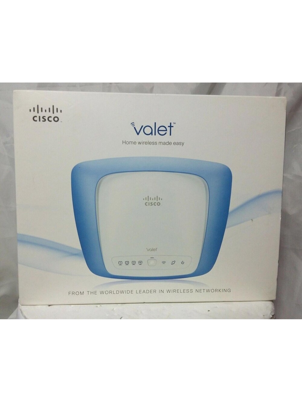 Cisco Valet M10 Wireless-N Router 300Mbps 4-Port WiFi Home w/ Box & Cables